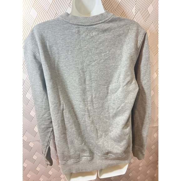 Roku Studio Pullover Grey Tear Chenille Womens Sweater Medium - Picture 4 of 8